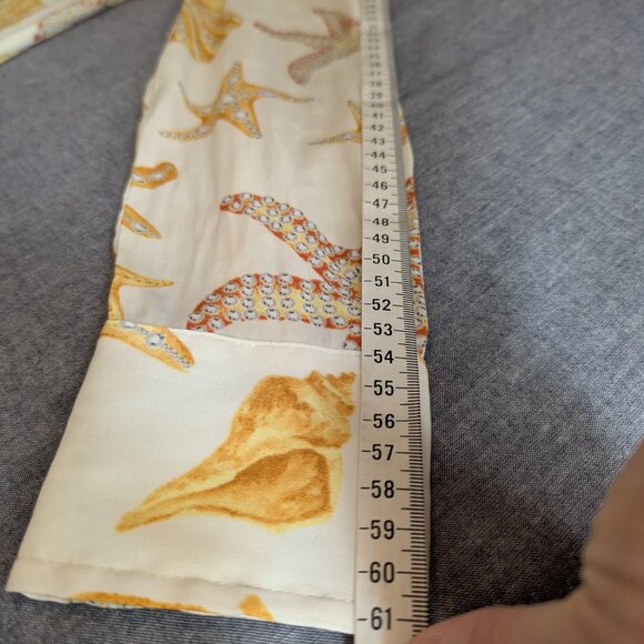 Rachel Zoe Starfish Seashell Women's Shirt Casual Long Sleeve - Size S - Picture 7 of 9